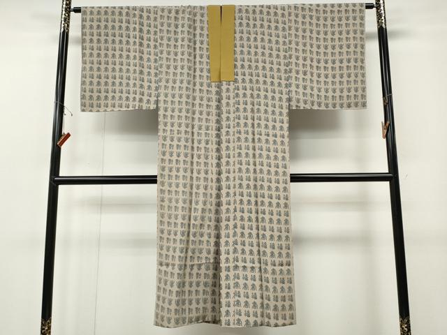 平和屋着物○男性 長襦袢 袷 福寿 正絹 逸品 CABF3331ut