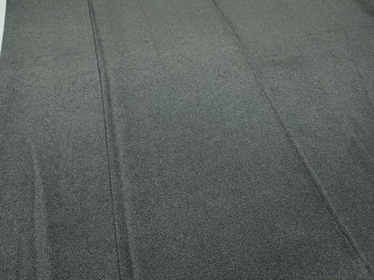 平和屋着物●江戸小紋　鮫小紋柄　黒地　鬼しぼ縮緬　正絹　逸品　CABF3335ut