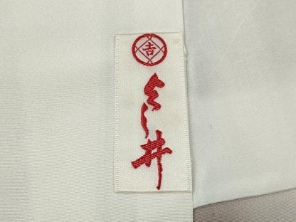 平和屋着物●本塩沢　吉祥花文　ロング丈　正絹　逸品　CABF3342ut