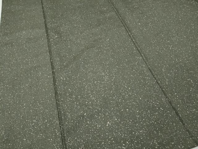 平和屋着物●上質な紬　霞文　背抜き仕立て　正絹　逸品　CABF3347ut