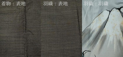 平和屋着物●男性　本場大島紬　アンサンブル　100亀甲　総詰め　正絹　逸品　CABF3351ut