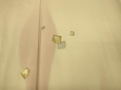 平和屋着物●訪問着　駒刺繍　破れ色紙立涌文　金銀彩　大丸扱い　正絹　逸品　未使用　CABF3356ut