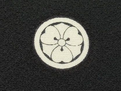 平和屋着物●中国三大刺繍　蘇州刺繍　黒留袖　正倉院花文　金糸　正絹　逸品　CABF3358ut