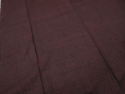 平和屋着物●結城紬　80亀甲　総詰め　正絹　逸品　CABF3371ut