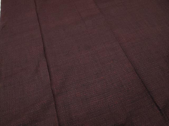 平和屋着物●結城紬　80亀甲　総詰め　正絹　逸品　CABF3371ut