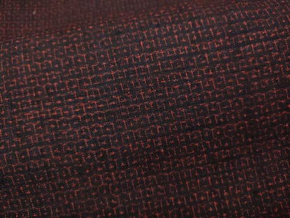 平和屋着物●結城紬　80亀甲　総詰め　正絹　逸品　CABF3371ut