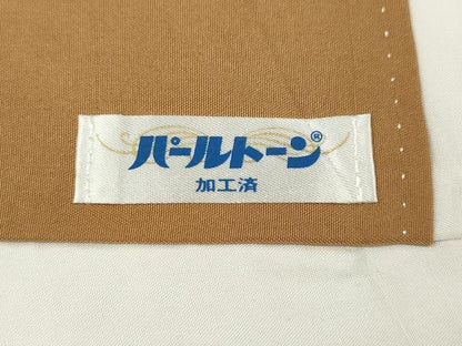 平和屋着物●訪問着　鹿の子雪輪文　金銀彩　鬼しぼ縮緬　正絹　逸品　CABF3375ut
