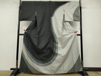 平和屋着物●訪問着　本場染大島紬　吉祥文　正絹　逸品　CABF3380ut