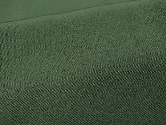 平和屋着物●上質な色無地　作家物　柳煤竹色　正絹　逸品　未使用　CABF3390ut