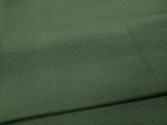 平和屋着物●上質な色無地　作家物　柳煤竹色　正絹　逸品　未使用　CABF3390ut
