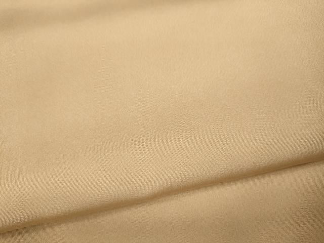 平和屋着物●上質な色無地　雄黄色　正絹　逸品　CABF3392ut