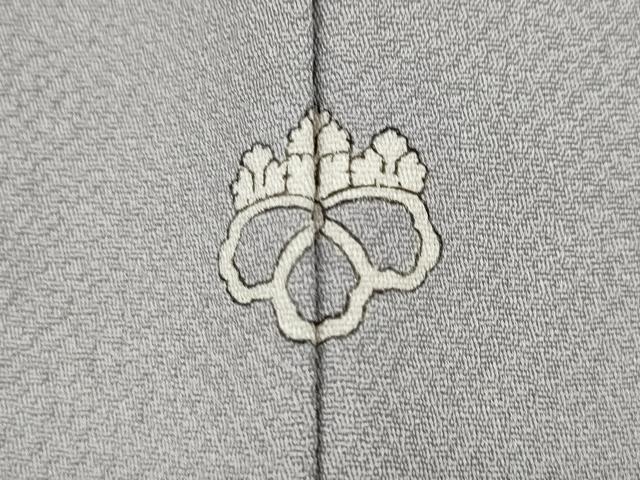 平和屋着物●上質な色無地　霞地紋　藤色　正絹　逸品　CABF3393ut