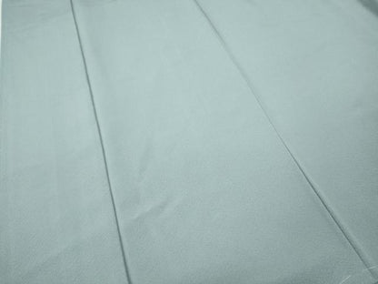平和屋着物●上質な色無地　秘色色　正絹　逸品　未使用　CABF3394ut