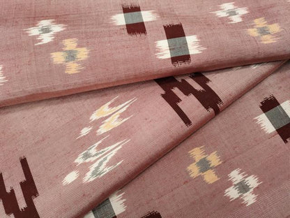 平和屋着物●本場琉球絣　正絹　逸品　未使用　CABF3414ut