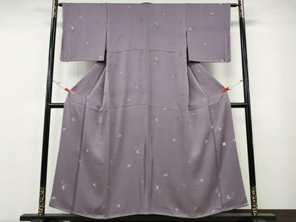 平和屋着物●上質な小紋　作家物　考好み　正絹　逸品　未使用　CABF3419ut