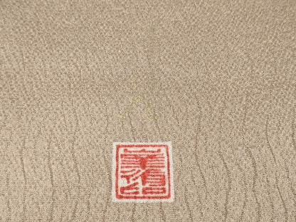 平和屋着物●訪問着　作家物　辻が花　絞り　暈し染め　正絹　逸品　CABF3422ut