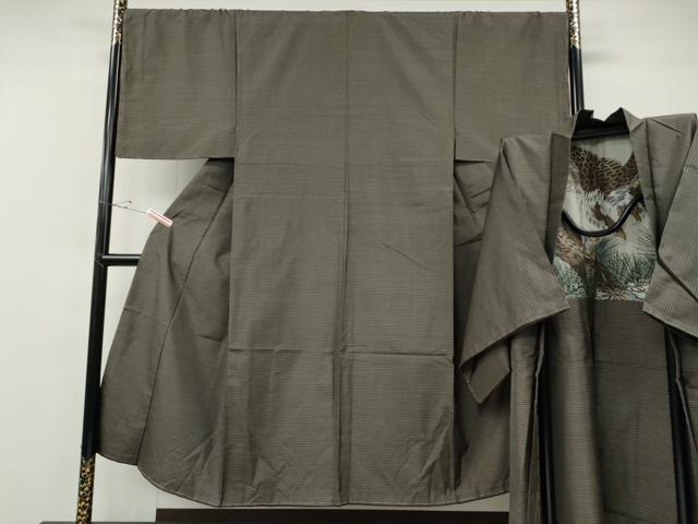 平和屋着物●男性　本場大島紬　アンサンブル　吉祥文　正絹　逸品　未使用　CABF3436ut
