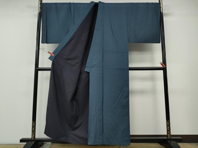 平和屋着物●男性　亀甲大島紬　アンサンブル　長襦袢セット　120亀甲　総詰め　証紙付き　キングサイズ　正絹　逸品　CABF3442ut