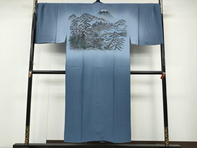 平和屋着物●男性　亀甲大島紬　アンサンブル　長襦袢セット　120亀甲　総詰め　証紙付き　キングサイズ　正絹　逸品　CABF3442ut