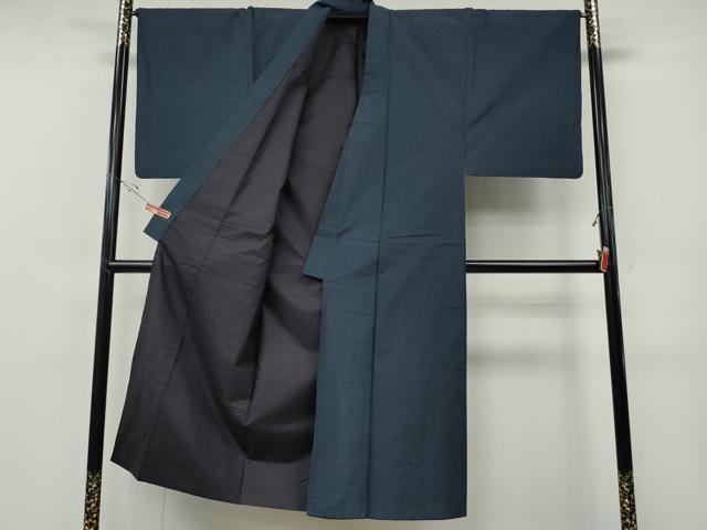 平和屋着物●男性　本場大島紬　アンサンブル　吉祥文　正絹　逸品　CABF3444ut