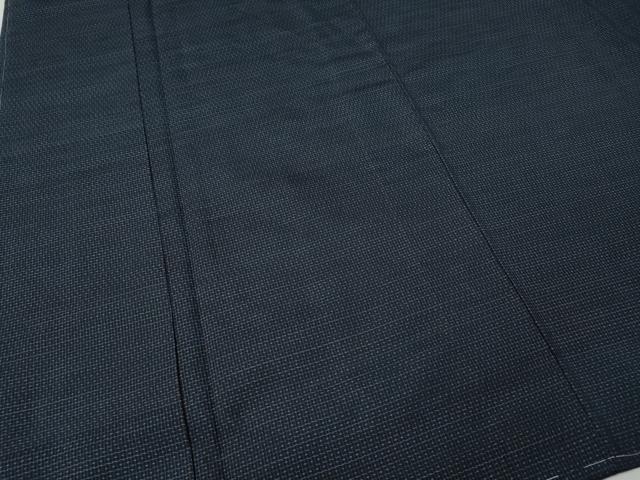 平和屋着物●男性　本場大島紬　アンサンブル　吉祥文　反端付き　正絹　逸品　CABF3446ut