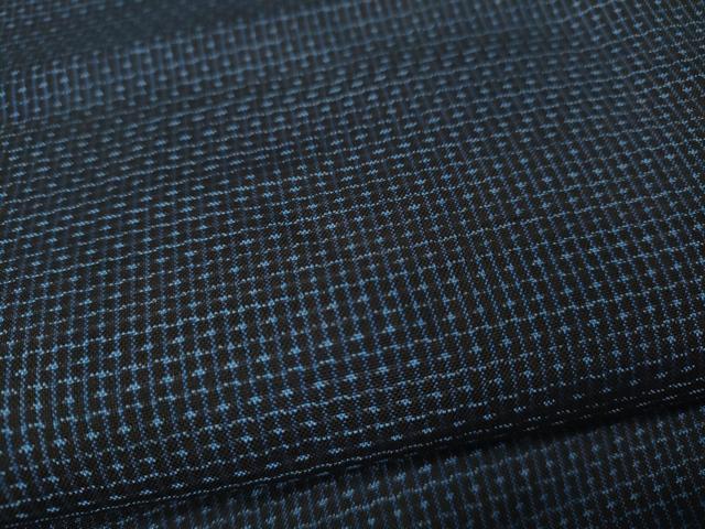 平和屋着物●男性　本場大島紬　アンサンブル　吉祥文　反端付き　正絹　逸品　CABF3446ut