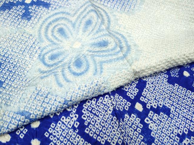 平和屋着物●豪華振袖　総絞り　舞花文　暈し染め　正絹　逸品　CABF3450ut