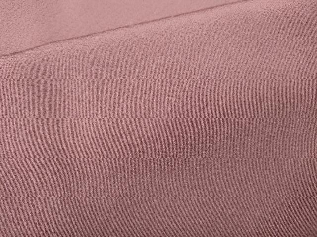 平和屋着物●上質な色無地　石竹色　ロング丈　正絹　逸品　CABF3458ut