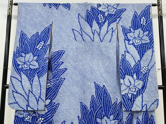 平和屋着物●豪華振袖　総絞り　草花文　正絹　逸品　CABF3468ut