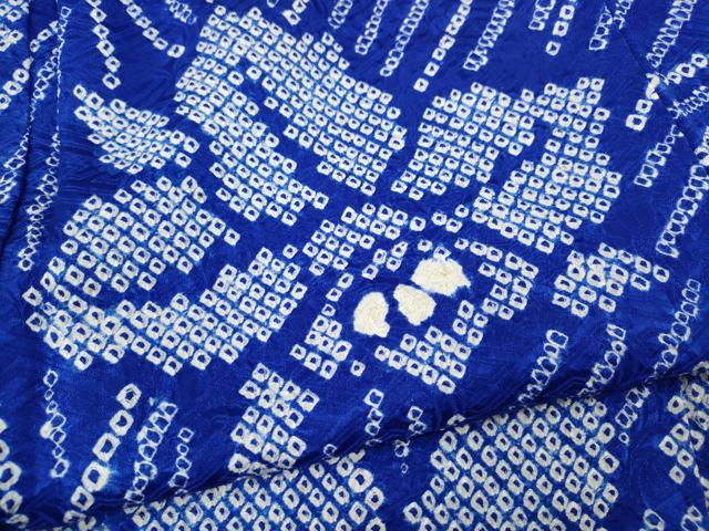 平和屋着物●豪華振袖　総絞り　草花文　正絹　逸品　CABF3468ut