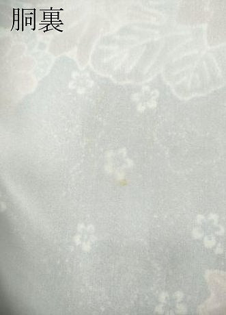 平和屋着物●豪華振袖　型染め　草花丸文　鬼しぼ縮緬　正絹　逸品　CABF3469ut