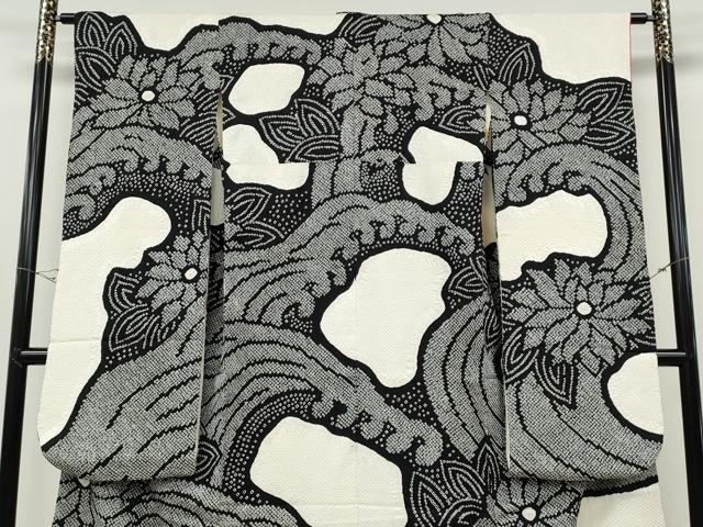 平和屋着物●豪華振袖　総絞り　草花文　正絹　逸品　CABF3472ut
