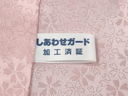 平和屋着物●豪華振袖　刺繍　ゆり　花束文　銀通し地　正絹　逸品　CABF3473ut
