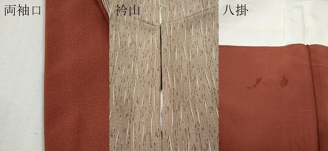 平和屋着物●江戸小紋　作家物　吉祥文　正絹　逸品　CABF3479ut