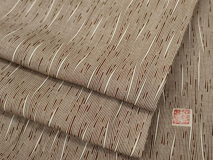 平和屋着物●江戸小紋　作家物　吉祥文　正絹　逸品　CABF3479ut
