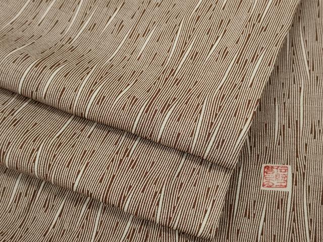 平和屋着物●江戸小紋　作家物　吉祥文　正絹　逸品　CABF3479ut