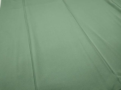 平和屋着物●上質な色無地　薄青色　正絹　逸品　CABF3482ut