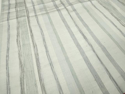 平和屋着物●上質な紬　縞　正絹　逸品　CABF3487ut