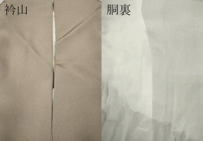 平和屋着物●訪問着　竹屋町刺繍　束ね熨斗花文　蛍暈し　金糸　正絹　逸品　CABF3489ut