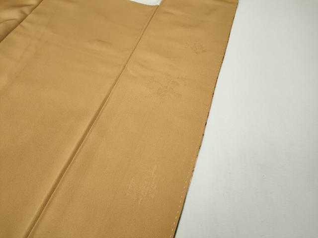 平和屋着物●訪問着　駒刺繍　道長花唐草文　暈し染め　金彩　正絹　逸品　未使用　CABF3490ut