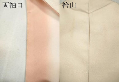平和屋着物●訪問着　流水花籠文　金彩　正絹　逸品　CABF3499ut