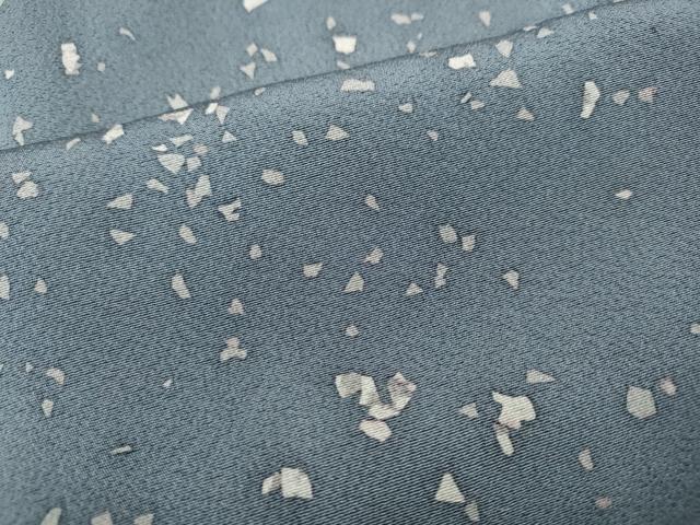 平和屋着物●上質な小紋　箔散らし　正絹　逸品　CABF3518ut