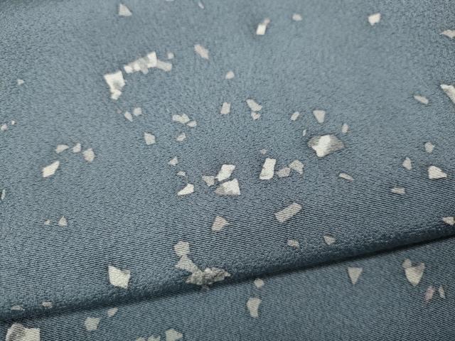 平和屋着物●上質な小紋　箔散らし　正絹　逸品　CABF3518ut