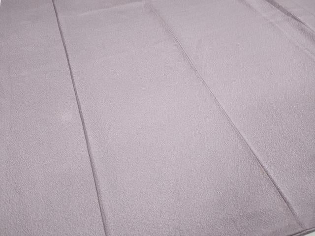 平和屋着物●上質な色無地　霞地紋　紅藤色　正絹　逸品　CABF3519ut