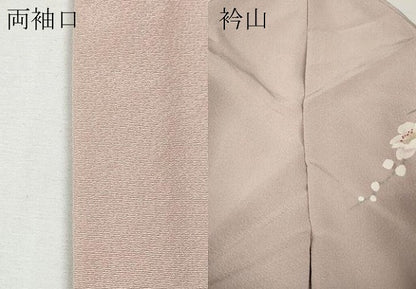 平和屋着物●訪問着　作家物　手描き　流水枝桜文　暈し染め　正絹　逸品　CABF3527ut