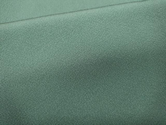 平和屋着物●上質な色無地　千草色　正絹　逸品　未使用　CABF3531ut
