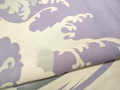 平和屋着物＊夏物 訪問着 絽 立波文 正絹 逸品 CABF3537ut