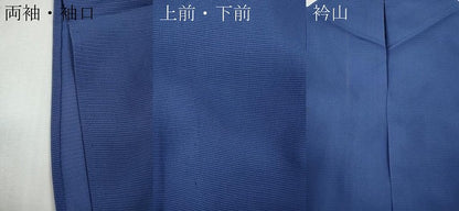 平和屋着物＊夏物 訪問着 絽 花筏 草花シルエット 暈し染め 金銀彩 正絹 逸品 CABF3540ut