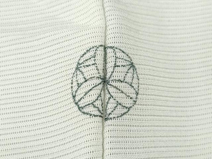 平和屋着物＊夏物 訪問着 絽 刺繍 鹿の子舞蝶枝花文 金銀彩 正絹 逸品 CABF3543ut