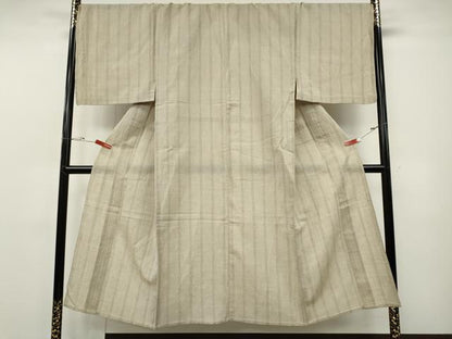 平和屋着物＊夏物 男性 小紋 間道 綿麻 逸品 CABF3548ut